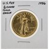 Image 1 : 1986 $25 American Gold Eagle Coin
