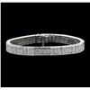 Image 1 : 18KT White Gold 10.50ctw Diamond Bracelet