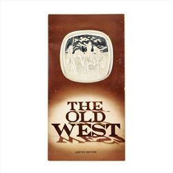 Lincoln Mint 4 oz. Old West The Sun Worshipers Limited Edition Silver Proof Meda