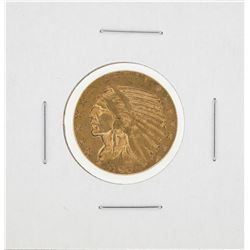 1909-S $5 Indian Head Half Eagle Gold Coin