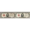 Image 1 : Lot of (2) 1928E $5 Legal Tender Notes
