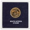 Image 1 : 1967 South Africa 2 Rand Gold Coin