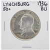 Image 1 : 1936 Lynchburg Virginia Sesquicentennial Commemorative Half Dollar Coin