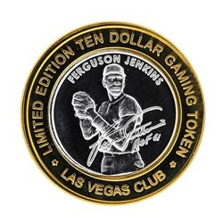 .999 Silver Las Vegas Club $10 Casino Gaming Token Limited Edition