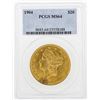 Image 1 : 1904 $20 Liberty Head Double Eagle Gold Coin PCGS MS64