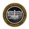 Image 2 : .999 Silver Bellagio Las Vegas Nevada $10 Casino Limited Edition Gaming Token