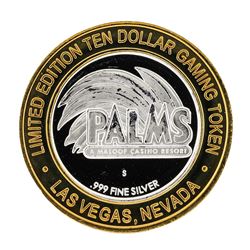.999 Silver Palms A Maloof Casino Resort Las Vegas Nevada $10 Casino Limited Edi