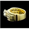Image 3 : 14KT Yellow Gold 3.50ctw Diamond Ring