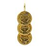 Image 2 : U.S. $1 Liberty Gold (3) Coin Pendant