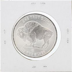 1 oz .999 Fine Silver Buffalo Round