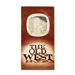 Lincoln Mint 4 oz. Old West The Scout Limited Edition Silver Proof Medal