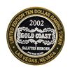 Image 1 : .999 Silver Gold Coast Las Vegas $10 Casino Limited Edition Gaming Token