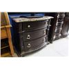 Image 2 : OVERSIZED MARBLE TOP 3 DRAWER NIGHTSTAND