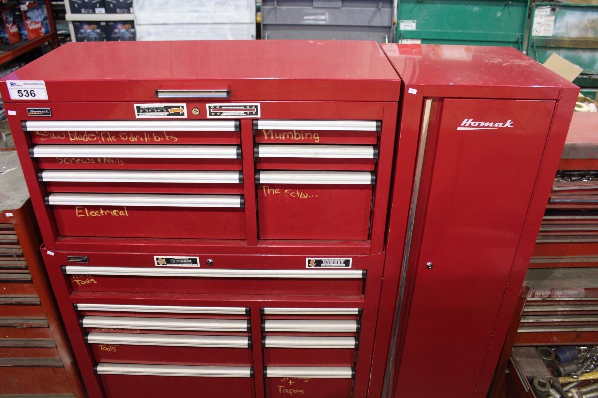 Old homak tool box Clearance