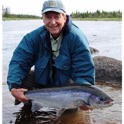 6-Night/5-Day Newfoundland Atlantic Salmon Fly Fishing Trip for (1) Angler