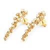 Image 2 : 14K Gold 2.20cts Diamond Earrings