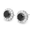 Image 2 : 14K Gold 2.76ct Fancy Color Diamond 4.52cts Diamond Earrings