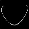 Image 1 : 18K Gold 7.57ct Diamond Necklace