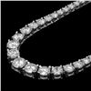 Image 2 : 18K Gold 7.57ct Diamond Necklace
