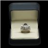 Image 3 : 14K Gold 1.95ct Fancy Color Diamond 3.25ct Diamond Ring