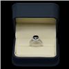 Image 3 : 14K Gold 2.24ct Fancy Color Diamond & 0.72ct Diamond Ring