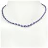 14K Gold 23.52ct Tanzanite 1.05ct Diamond Necklace