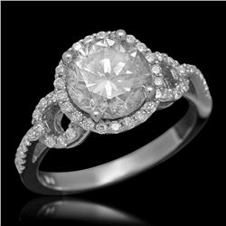 14K Gold 2.73ct Diamond Ring