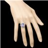 Image 4 : 14k Gold 2.60ct Tanzanite 0.65ct Diamond Ring