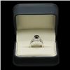 Image 3 : 14K Gold 3.0ct Fancy Color Diamond 4.30ct Diamond Ring