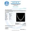 Image 5 : 14K Gold 12.20ct Diamond Necklace