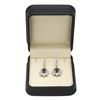 Image 3 : 14K Gold 2.53ct Fancy Color Diamond 6.20ct Diamond Earrings