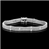 Image 1 : 18K Gold 5.96ct Diamond Bracelet