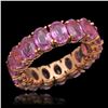 14K Gold 10.82ct Pink Sapphire Ring