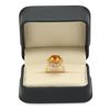 Image 4 : 14K Gold 4.79ct Citrine 0.3ct Fancy Color Diamond 1.00cts Diamond Ring