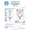 Image 7 : 14k Gold 55.7ct Ruby 2.70ct Diamond Necklace