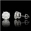 Image 2 : 14k White Gold 5.09ct Diamond Earrings