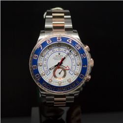 Rolex Two-Tone 44mm Yacht Master II Steel & EverRose Gold Men's Wristwatch