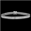 Image 1 : 14K Gold 6.70ct Diamond Bracelet