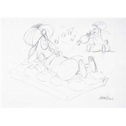 PROPERTY from a private Belgian collector MAURIZIO CATTELAN and MANFRIN (b. 1960) Comic Strip (co...