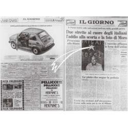 Property from a Belgian Collection MAURIZIO CATTELAN (b. 1960) UNTITLED signed and dated "Cattela...