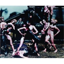 JAKE AND DINOS CHAPMAN (b. 1966 and 1962) WHAT THE HELL IV (Disasters of War series) c-print moun...