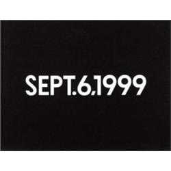 Property from a Belgian Collection ON KAWARA (b. 1933) "MONDAY" SEPT.6,1999 ("TODAY" SERIES No. 3...