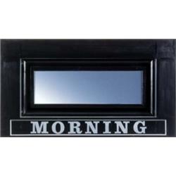 NEIL JENNEY (b. 1945) MORNING signed and dated "Neil Jenney 1996" on the reverse of the frame; ti...