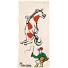 Image 1 : ALEXANDER CALDER (1898-1976) YELLOW BOOTS signed and dated "Calder 76" the lower left titled "yel...