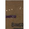 Image 1 : JULIAN SCHNABEL (b. 1951) BINGO oil on tarpaulin 711/8 x 451/8 in. (180.7 x 114.6 cm) executed in...