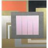 Image 1 : PETER HALLEY (b. 1953) Untitled acrylic on canvas diptych: 841/4 x 158 in. (214 x 401.3 cm) overa...