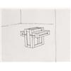 Image 2 : Property from a Belgian Collection RICHARD ARTSCHWAGER (b. 1923 ) (i) UNTITLED (CROSS DRAWING ) (...