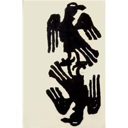 Property from a Private European Collection CHRISTOPHER WOOL (b. 1955) UNTITLED stamped "wool" lo...