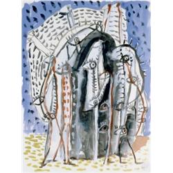 Property from an American Colelction MARKUS LÜPERTZ (b. 1941) UNTITLED signed "Markus Lupertz" lo...