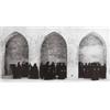 Image 1 : SHIRIN NESHAT (b. 1957) VEILED WOMEN IN THREE ARCHES (SOLILOQUY SERIES) signed, titled, numbered ...